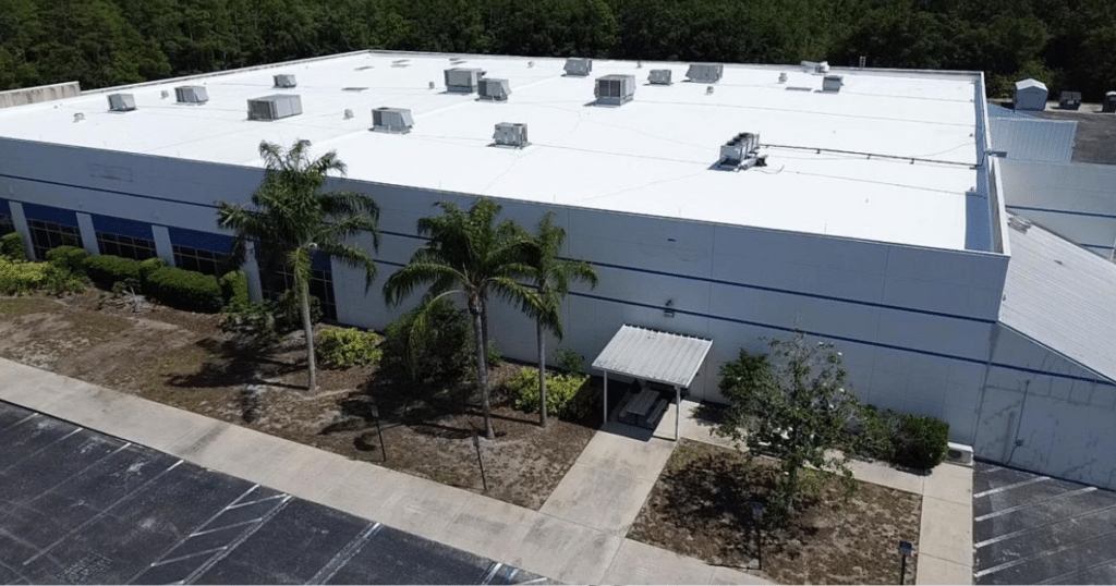 commercial roofing with TPO