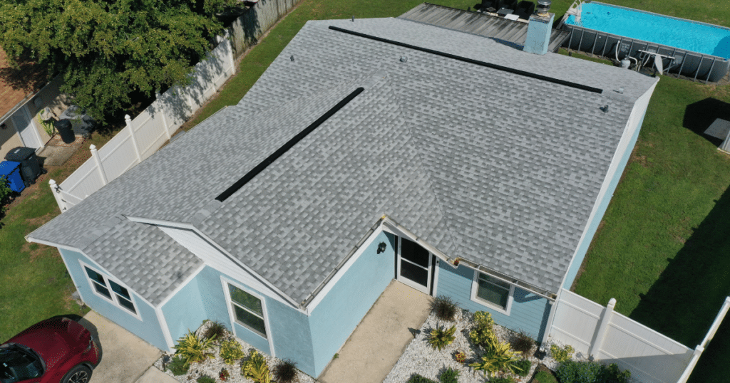 new shingle roof